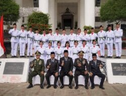 Lima Siswa SMAN 2 Balige dan 1 Orang dari SMAN 1 Uluan Dikukuhkan sebagai Paskibra