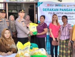 Dukung Ketahanan Pangan, Polsek Bilah Hulu Polres Labuhanbatu Gelar GPM