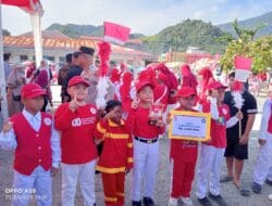 HUT ke-80 RI, SD Negeri 5 Unggul Tapaktuan Raih Juara I Lomba Sepeda Hias