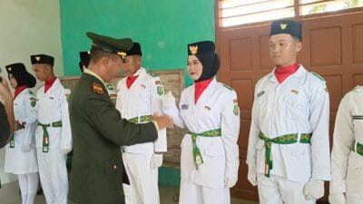 36 Anggota Paskibra Kecamatan Batahan Resmi Dikukuhkan, Berikut Nama-Namanya