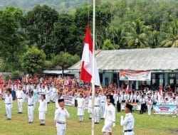 Upacara HUT ke-80 RI di Kecamatan Panyabungan Timur Berlangsung Khidmat