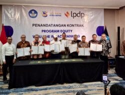 Rektor USU Tandatangani Program Equity 2025 World Class University