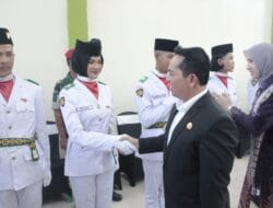 62 Anggota Paskibra Palas Dikukuhkan