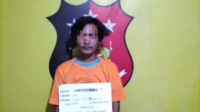 Polsek Panai Hilir Bekuk Seorang Nelayan Pengedar Sabu