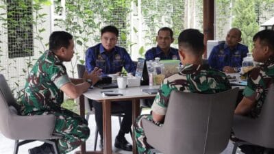 Pangdam I/BB Sambut Hangat Kedatangan DPW KOMBAT Sumut dan Rombongan