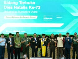 Pemprov Sumut Apresiasi Konsistensi Kontribusi USU di Usia ke-73 Tahun