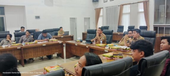 Berdialog dengan Mahasiswa, Sekda Siantar: Pembatalan NJOP Menghambat Pembangunan