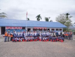 YBM PLN UID Sumut Salurkan Bantuan Fasilitas Ruang Belajar untuk MTs Swasta As Salam di Lau Baleng