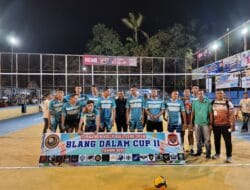 Bupati Abdya Buka Turnamen Bola Voli Semi Open Cup II Blang Dalam