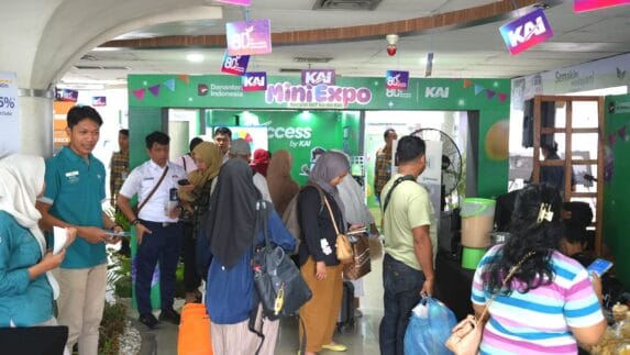 KAI Divre I Sumut Gelar KAI Mini Expo Dalam Rangka HUT ke-80