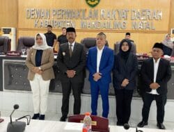 Ranperda P-APBD Madina Tahun 2025 Disahkan