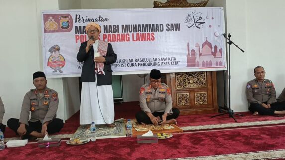 Polres Padang Lawas Peringati Maulid Nabi Muhammad Saw 1447 H/2025 M