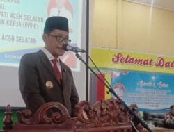 Serahkan SK P3K, Bupati Aceh Selatan: Bekerjalah Profesional, Disiplin dan Bertanggung Jawab