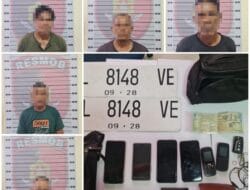 Polisi Tangkap Lima Pelaku Pencurian Ternak di Aceh Selatan