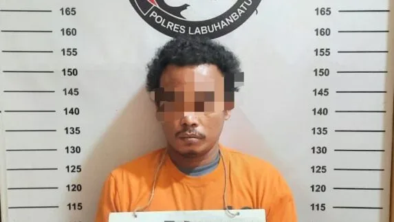 Polres Labuhanbatu Tangkap Pengguna Sabu Warga Bagan Bilah
