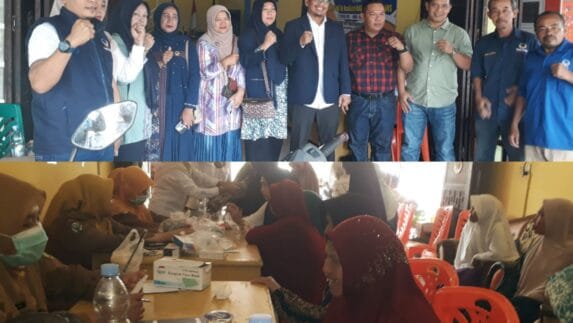 Partai NasDem Adakan Cek Kesehatan Gratis bagi Masyarakat di Padang Lawas