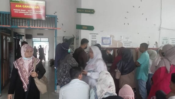 Gangguan Sistem Internet, Pasien Rawat Jalan RSUD YA Tapaktuan Kalang Kabut