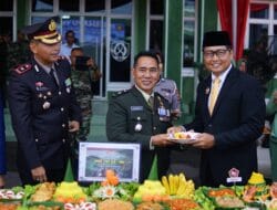 Kodim 0104/Aceh Timur Gelar Upacara HUT ke-80 TNI Penuh Kebersamaan
