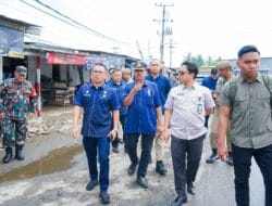 Drainase di Persimpangan Jalan Sicanang Tersumbat, Zaki Minta Segera Normalisasi