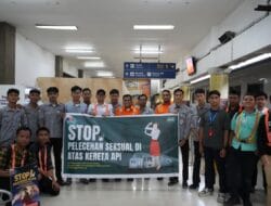 KAI Sumut Gandeng Komunitas Divre 1 Railfans Sosialisasi Keselamatan dan Anti Pelecehan