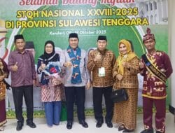 Kakanwil Kemenagsu Hadiri Pembukaan STQH Nasional XXVIII 2025 di Sultra
