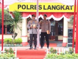 Kapoldasu Launching PAMAPTA di Polres Langkat, Penguatan Lini Pelayanan Polri