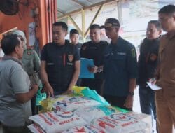 Unit Ekonomi Polres Langkat Gelar Operasi Pasar, Cek Stabilitas Stok dan Harga Beras di Pasar Baru