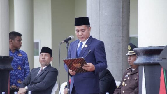 Upacara Peringatan Hari Kesaktian Pancasila di Padang Lawas