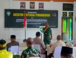 Pemkab Dukung Pembentukan Yonif TP di Abdya, Brigjen TNI Bambang Sulistyo Hery Berikan Sosialisasi
