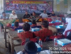 Koramil 20 Batahan 0212/TS Uji Coba Program MBG di SDN 354 Desa Batahan III