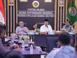 Berada di Bangka Belitung, Menteri Nusron: Tugas Kita Memastikan Tanah Rakyat Aman