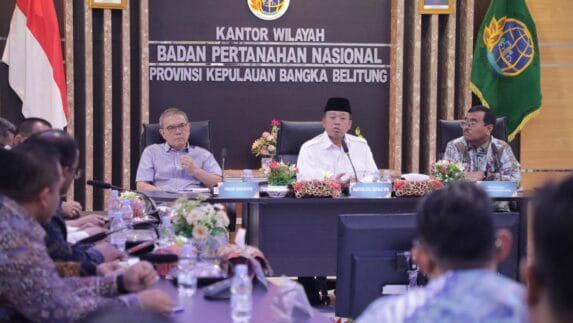 Berada di Bangka Belitung, Menteri Nusron: Tugas Kita Memastikan Tanah Rakyat Aman