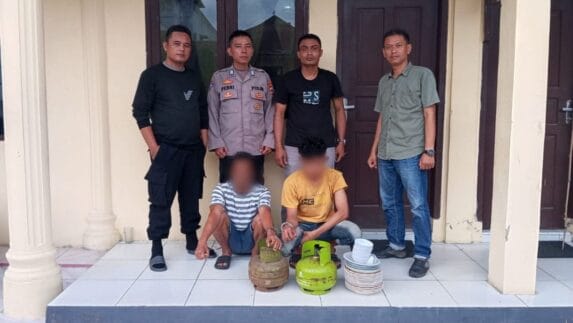 Polsek Langsa Tangkap Spesialis Pembongkar Rumah di Gampong Daulat