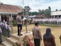 Cegah Kenakalan Remaja, Polsek Bilah Hulu Sosialisasi Bahaya Narkoba