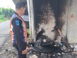 KAI Divre I Sumut Larang Masyarakat Buang atau Bakar Sampah di Rel Kereta Api