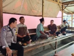 Bhabinkamtibmas Polsek Barumun Patroli dan Tatap Muka Bersama Warga