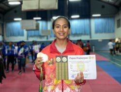Atlet Taekwondo Asal Karo, Jessica Delima Br Surbakti Raih Emas di PON XXI
