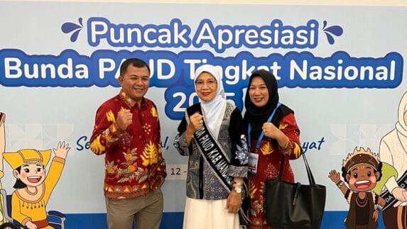 Bunda Paud Madina Hadiri Puncak Apresiasi  Tingkat Nasional 2025