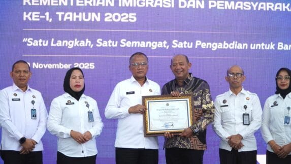 Bupati Langkat Hadiri Hari Bhakti ke-1 Kementrian Imigrasi dan Kemasyarakatan