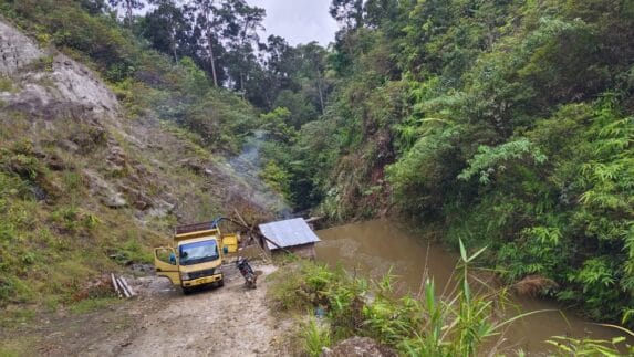 Galian C Diduga Illegal di Kawasan Resapan Air Register Natumikka, Buat Resah Masyarakat