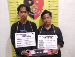 Terlibat Narkoba, 2 Pemuda Labura Diamankan Polsek Na IX -X