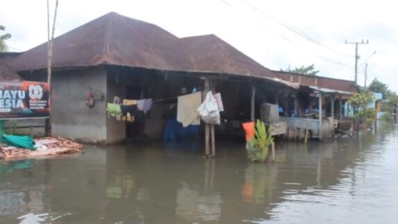 Ratusan Rumah dan Ratusan Hektare Lahan Pertanian di Sergai Terendam Banjir