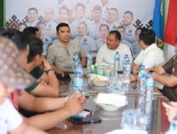 Kajari Yos A Tarigan Silaturahmi ke Kantor PWI Madina