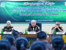 Kunjungi Kejari Deli Serdang, Dr Harli Siregar Instruksikan Pemulihan Keuangan Negara