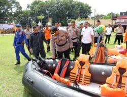 Polres Labuhanbatu Gelar Apel Kesiapan Tanggap Darurat Bencana