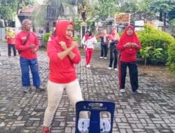 Senam Lansia, Merajut Kesehatan dan Kebersamaan di Limau Sundai Binjai Barat