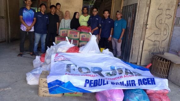Warga Terdampak Banjir di Aceh Tengah Terharu,   Ucapkan Terima Kasih kepada FORJIAS