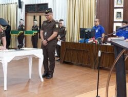 Dr Harli Siregar Lantik Mantan Kajari Bandung Jadi Asisten Intelijen Kejati Sumut‎