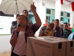 Bupati Toba Resmikan Program Air Bersih Water Mission di Lobuhole