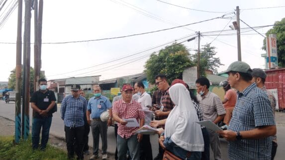 Sidang Lapangan Gugatan Penyerobotan Tanah Milik Herlina Br Sinuhaji Digelar di PT UG Patumbak